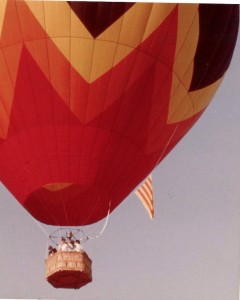 hot air balloon history